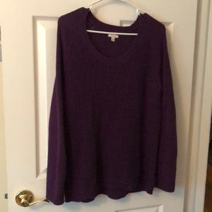 Purple sweater